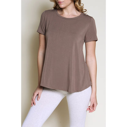 Bamboo Classic Flare Bottom Blouse