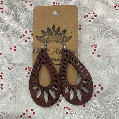 D&E Wooden Earrings